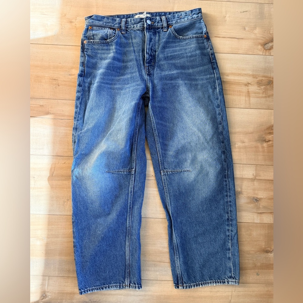 Madewell The Darted Barrel Jean